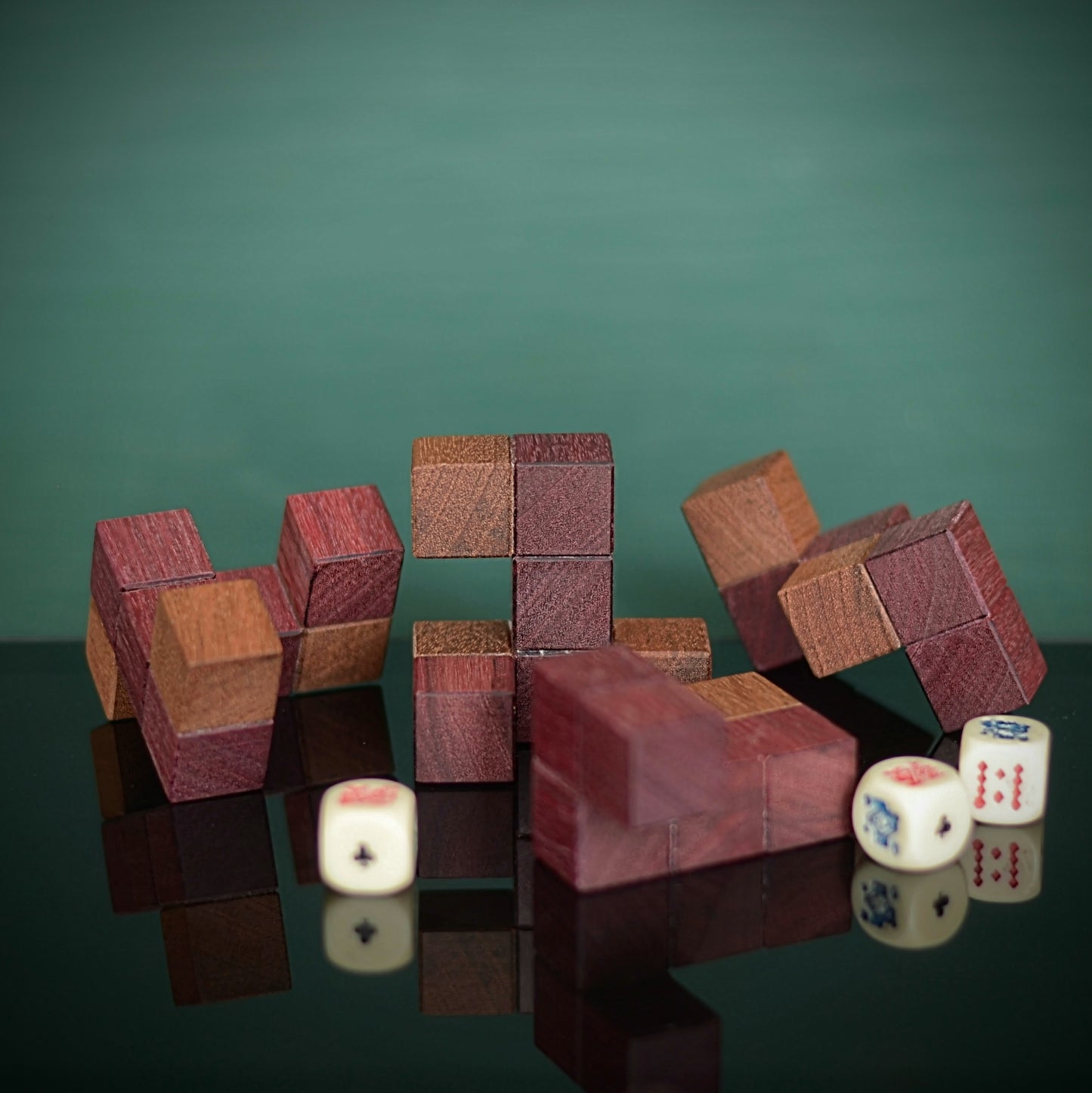 Four-Piece Serially Interlocking Cube