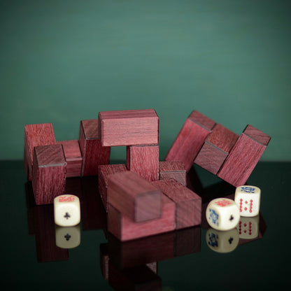 Four-Piece Serially Interlocking Cube