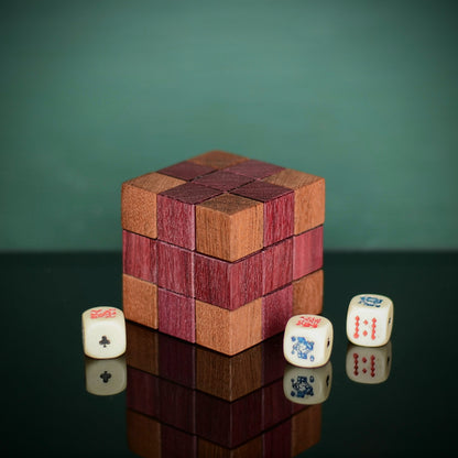 Four-Piece Serially Interlocking Cube